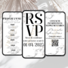 : Invitations digitales personnalisées pour mariage dans le Val-d'Oise (95), Paris, et Oise (60). Design élégant et service rapide pour célébrer vos événements avec style.