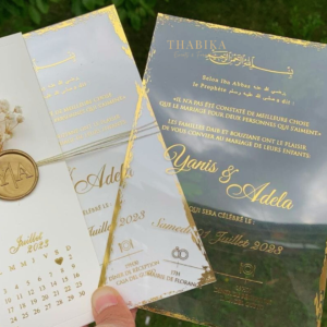 Faire-part et invitations personnalisées – Mariage Persan Val d'Oise 95